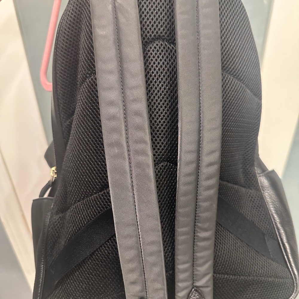 Coach Black Leather Large Court Backpack - Picture 2 of 7
